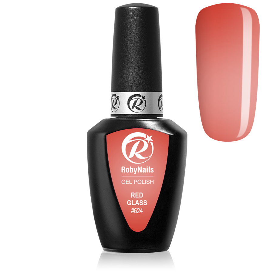 Bild Gel Polish Glass Red